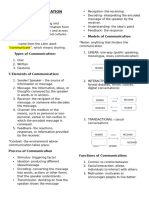 Oral Communication