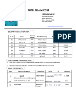 Hemlal Retail CV