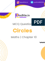 Chapter 10 Circles MCQs