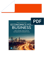 [FREE PDF sample] Economics for Business 9th Edition John Sloman ebooks