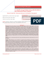 Explaining Adherence To Haart Among Patients Living With Hivaids in Nigeria Behavioral Theory Analysis