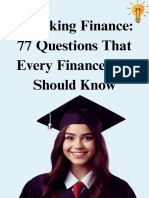 77 Questions Every Finance Professional Should Know