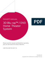 LG Blu Ray Home Theater Manual