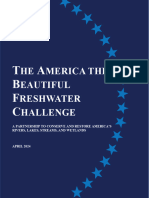 America The Beautiful Freshwater Challenge