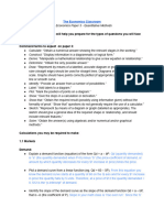 IB Economics Paper 3 - Quantitive Methods (How To Succeed!)