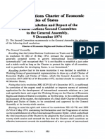 The United Nations Charter of Economic Rights and Duties of States