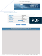 RTI Online - Online RTI Information System