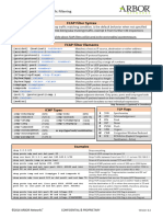 Arbor TMS FCAP Cheat Sheet