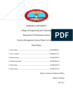 Tourism Management System Project