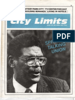 City Limits Magazine, November 1986 Issue