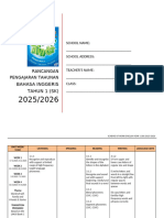 RPT English Year 1 SK 2025 2026 by Rozayusacademy Kump B