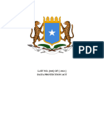 Somalia Data Protection Act-2