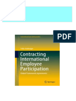 Immediate Download Contracting International Employee Participation Global Framework Agreements 1st Edition Felix Hadwiger (Auth.) Ebooks 2024