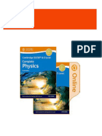 Cambridge International IGCSE Complete Physics 4th Edition Stephen Pople All Chapter Instant Download