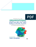 Full Download Essentials of Organizational Behavior: An Evidence-Based Approach Teresa (Terri) A. (Anne) Scandura PDF