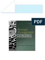 All Chapter Download Strategic Management Planning For Domestic and Global Competition 14th Edition Pearce Test Bank