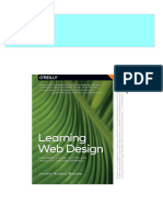 Complete Download Learning Web Design 5th Edition Jennifer Niederst Robbins PDF All Chapters