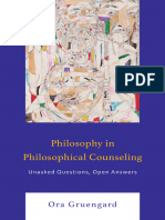 Ora Gruengard - Philosophy in Philosophical Counseling_ Unasked Questions, Open Answers (Philosophical Practice)-Lexington Books (2023)