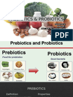 PREBIOTICS & PROBIOTICS