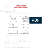 Graph Theory Answer Key