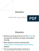 Anti Hypertensive Drugs - Diuretics