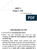 Chap 2 CSS