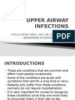 LECTURE 5 UPPER AIRWAY INFECTIONS