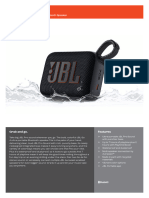 JBL Go 4_ Specsheet_EN