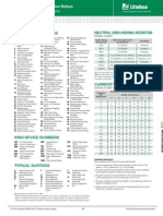 Littelfuse Protection Relay IEEE Device Numbers and Sizing Charts