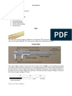 Physics - 3 Form Instruments: Ruler