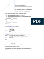 Calculate Coordinate Distance