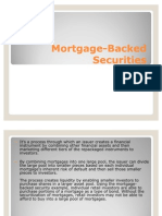 Mortgage Backed Securities