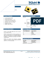 Applications: 836.5 MHZ Saw Filter