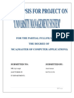 University Management System