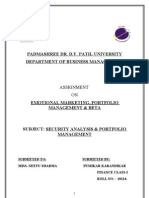 Padmashree Dr. D.Y. Patil University Department of Business Management