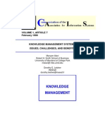 Knowledge Management Systems Paper C Ran 21-09-2007