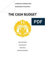 Cash Budgeting