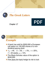 Option Greeks