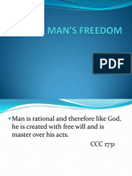 Man's Freedom