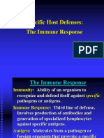 Specific Host Defenses: The Immune Response