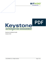 Keystone Installation Guide 3.9.0