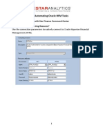 Automating HFM Tasks