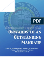 ISA Public Governance Forum - Mandaue Initiation Revalida Report