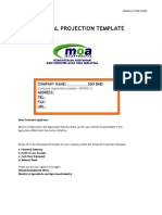 Financial Projection Template - New