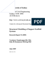 Structural Modelling of Support Scaffold Systems