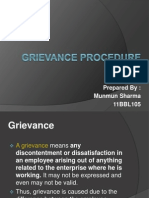 Grievance Procedure