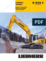 Technical Description Hydraulic Excavator