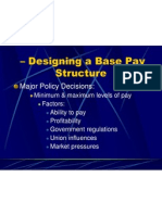 Designing Pay Structure