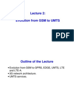 Evolution From GSM To UMTS