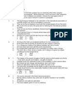 PDF Sentence Completion and Jumbled Paragraphs Worksheet